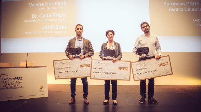WINNERS OF THE 2017 EUROPEAN PRRS RESEARCH AWARD ANNOUNCED